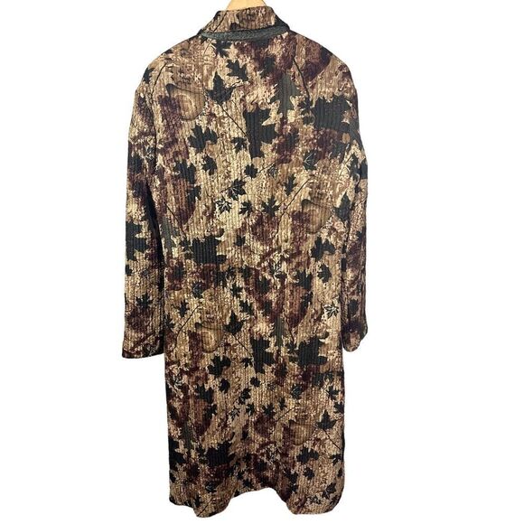 UBU Women's Reversible Lightweight Crinkle Packable Coat Tan/Green Size Medium - Picture 6 of 16